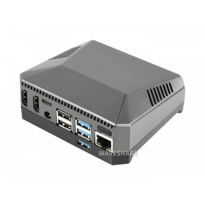 Argon One M.2: Aluminum Case For Raspberry Pi 4, With M.2 Expansion Slot