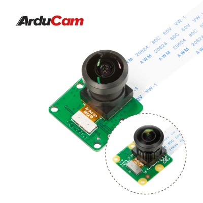 Balıkgözü Lensli Arducam IMX219 Kamera Modülü