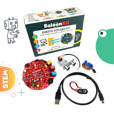 BaloonKit - Robotik Kodlama Seti ( Kırmızı )