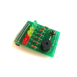 BerryClip - LED and Buzzer Add-On Board - Thumbnail