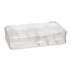 SAMM - Clear Organizer Box 8 inch
