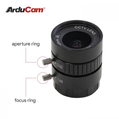 Complete High Quality Camera Package for Arducam Raspberry Pi - 4