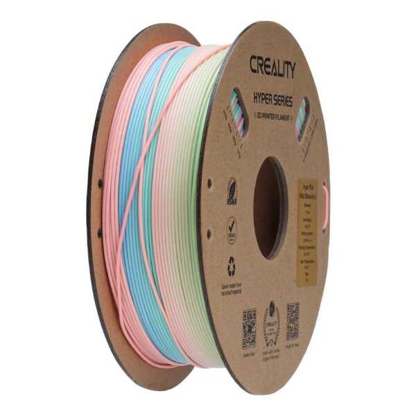 Creality Hyper PLA Filament 1.75mm 1KG Gökkuşağı Wild Blossom-Long Grad