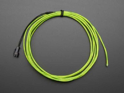 El Wire Strip LED Green 2.5m - 2