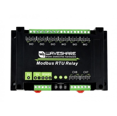 Endüstriyel Modbus RTU 8-ch Röle Modülü RS485 - 3