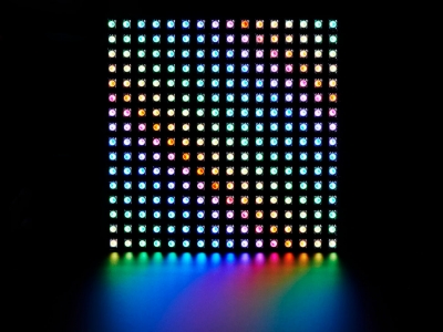 Esnek Adafruit DotStar Matrisi 16x16 - 256 RGB LED Piksel