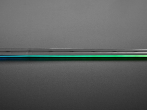 Esnek Silikon Neon Benzeri Skinny NeoPixel LED Şerit - Metre başına 96 LED - 1m - Thumbnail