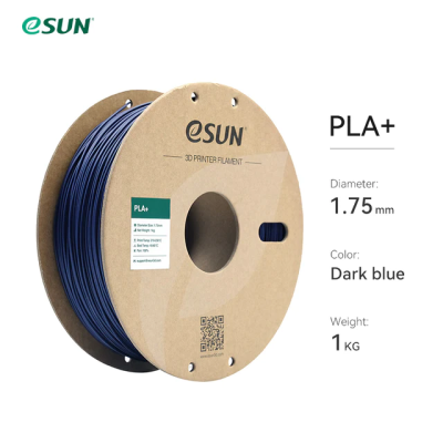 eSUN Dark Blue Pla+ Filament 1.75mm 1 KG - 1