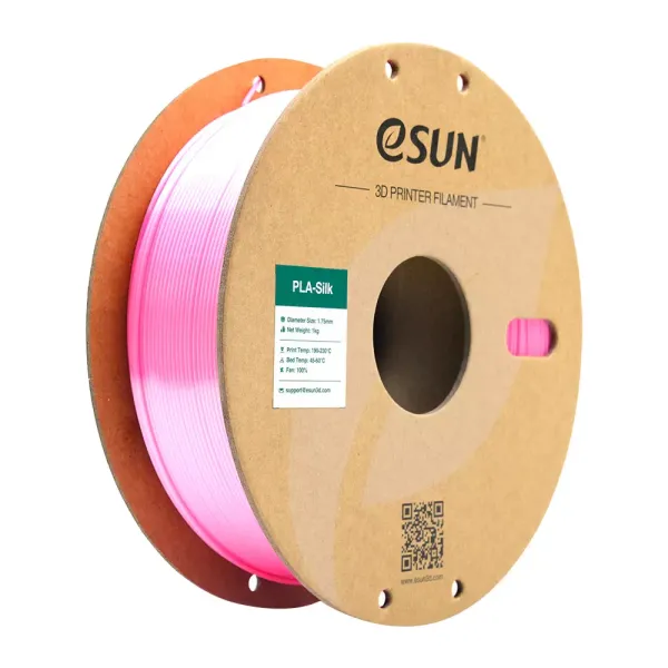 Esun ePLA-Silk Filament 1.75mm 1 KG Pembe