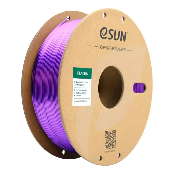 Esun ePLA-Silk Filament 1.75mm 1 KG Mor