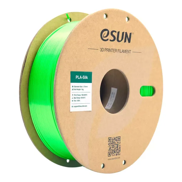 Esun ePLA-Silk Filament 1.75mm 1 KG Yeşil