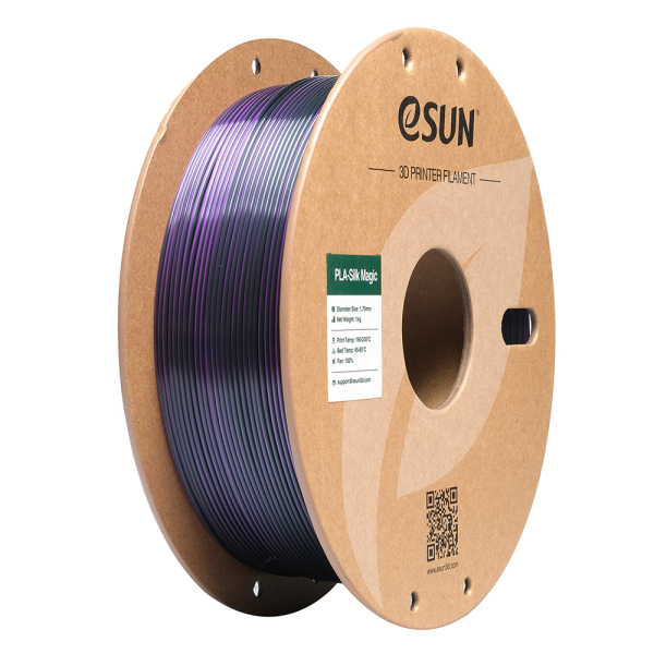 Esun ePLA-Silk Filament 1.75mm 1 KG Siyah Mor