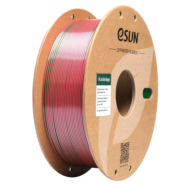 Esun ePLA-Silk Filament 1.75mm 1 KG Kırmızı Yeşil