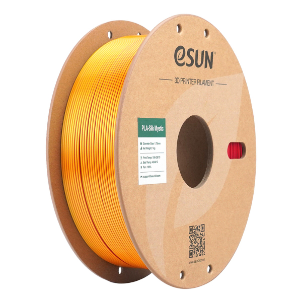 Esun ePLA-Silk Filament 1.75mm 1 KG Kırmızı Altın Mor