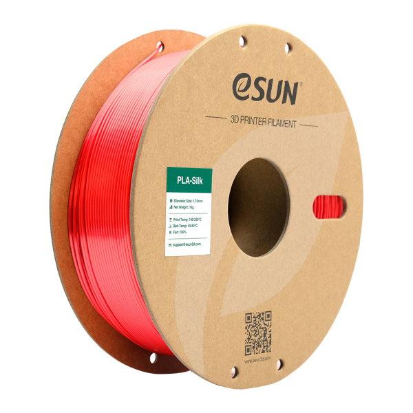 Esun ePLA-Silk Filament 1.75mm 1 KG Kırmızı