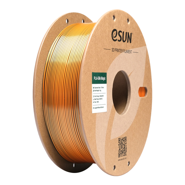 Esun ePLA-Silk Filament 1.75mm 1 KG Siyah Altın