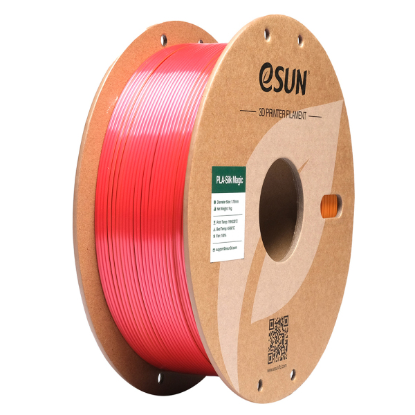 Esun ePLA-Silk Filament 1.75mm 1 KG Kırmızı Altın