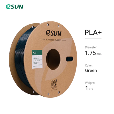 eSUN Green Pla+ Filament 1.75mm 1 KG - 1
