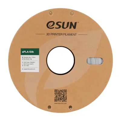 eSUN Gümüş ePLA-Silk Filament 1.75mm 1 KG - 3