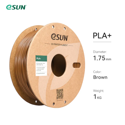 eSUN Brown Pla+ Filament 1.75mm 1 KG - 1