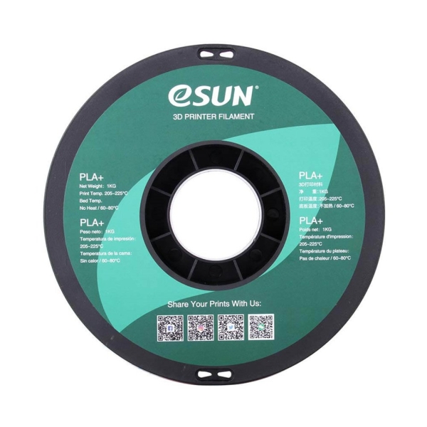 eSUN PLA Plus+ Ice White Filament 1.75mm 1kg - Thumbnail