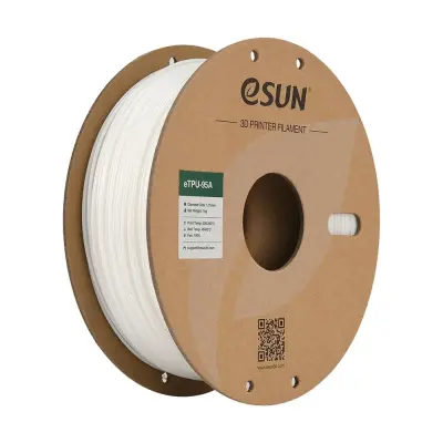 eSUN eTPU-95A Beyaz Filament 1.75mm 1 KG - 1