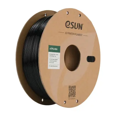 eSUN eTPU-95A Siyah Filament 1.75mm 1 KG - 1