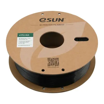 eSUN eTPU-95A Siyah Filament 1.75mm 1 KG - 2