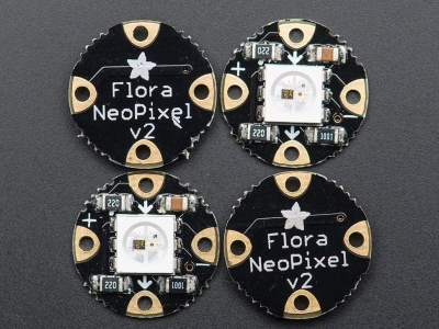 Flora RGB Smart NeoPixel Version 2 - 4-Pack - 2