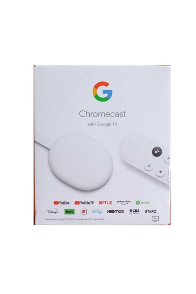 Google Chromecast Tv 4K Media Player