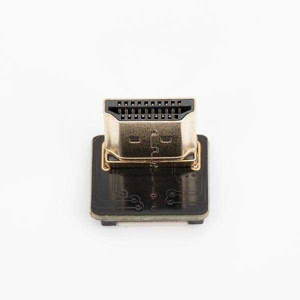 HDMI Plug - Upright - Left (L type - Can be used with DIY HDMI Cable) - Thumbnail