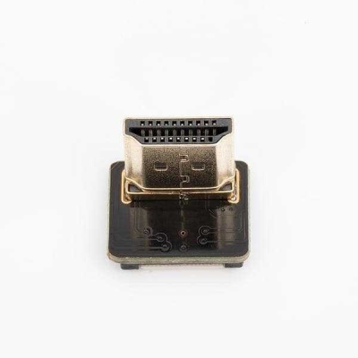 HDMI Plug - Upright - Left (L type - Can be used with DIY HDMI Cable)