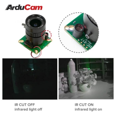 High Quality IR-CUT Camera for Arducam Raspberry Pi 12.3MP 1/2.3 Inch IMX477 HQ Camera Module with 6mm CS Lens - 2