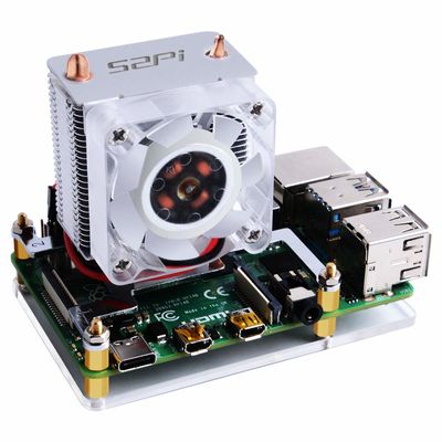 ICE Tower CPU Cooler Fan for Raspberry Pi 3 and 4 - 1