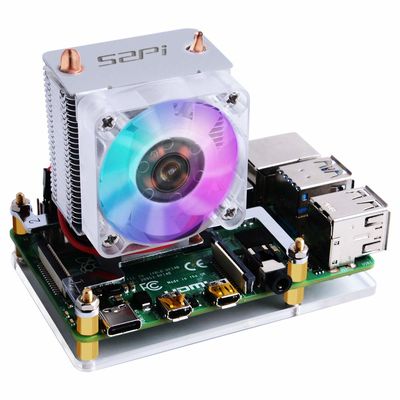 ICE Tower CPU Cooler Fan for Raspberry Pi 3 and 4 - 2