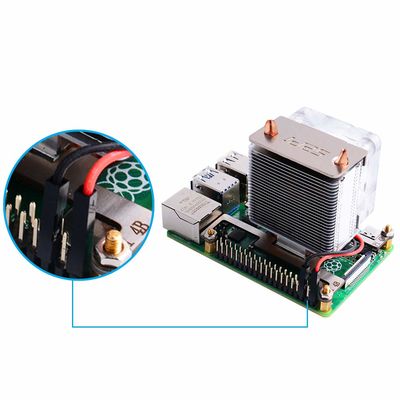 ICE Tower CPU Cooler Fan for Raspberry Pi 3 and 4 - 5