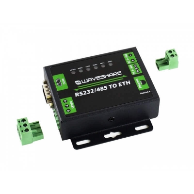 Industrial RS232/RS485 to Ethernet Converter for AB - 2