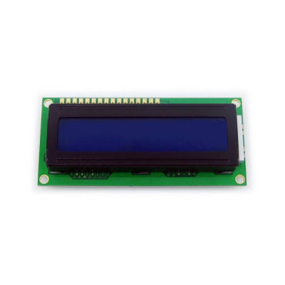 شاشة إلكترونية LCD 1602 إضاءة لون أزرق - 5 فولت 2x16 حرف