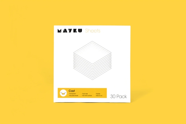 Mayku - Mayku Cast/Clear 0.5mm Sheets ( 30'lu Paket )