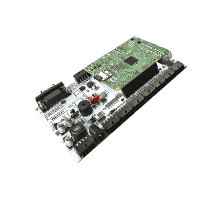 علبة حماية RT-209 للوحة تحكم صناعي MedIOex تركب مع Raspberry Pi
