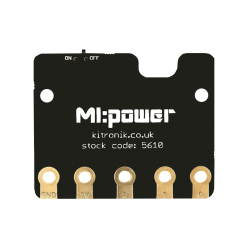 Kitronik - MI:Power لوحة بطارية تعمل مع micro:bit