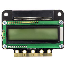 micro:bit 2x16 LCD Ekran - Thumbnail