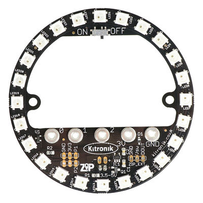 Micro:bit ZIP Halo-RGB Module / Round - Kitronik