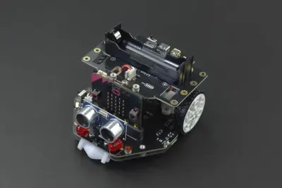 Micro:Maqueen Plus V2 (18650) - micro:bit için Gelişmiş STEM Eğitim Robotu - 1