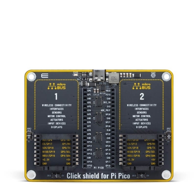 Mikroe Click Shield for Pi Pico - 2