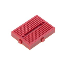 Mini Breadboard - Red - Thumbnail