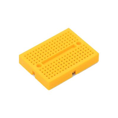 Mini Breadboard - Yellow