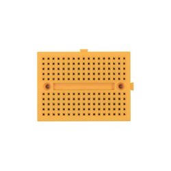Mini Breadboard - Yellow - Thumbnail