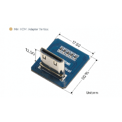 Mini HDMI Adapter - Vertical - 3