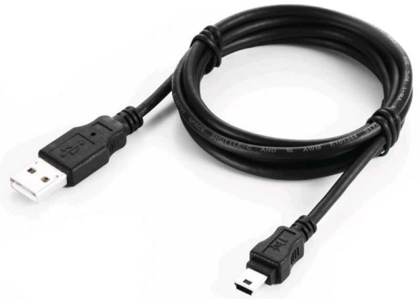 Mini USB Cable 30 cm (A) - Thumbnail